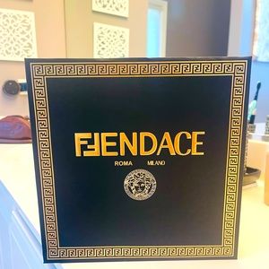 Fendi x Versace collab paper shopping bag.